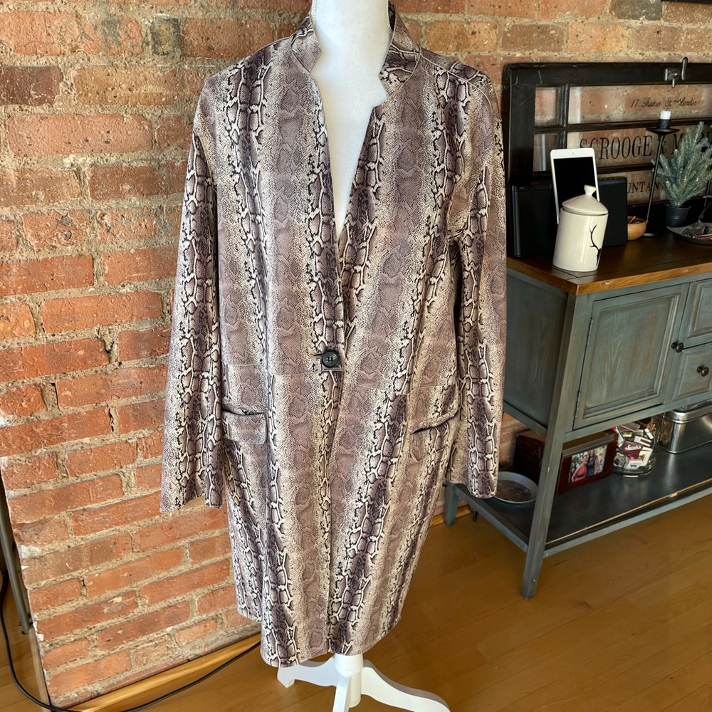 Blank NYC (Anthropologie) Snakeskin Design. Sz M
